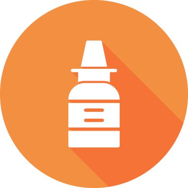 Sprey. Web simgesi basit illüstrasyon