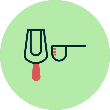 Basit simge, vektör çizimi