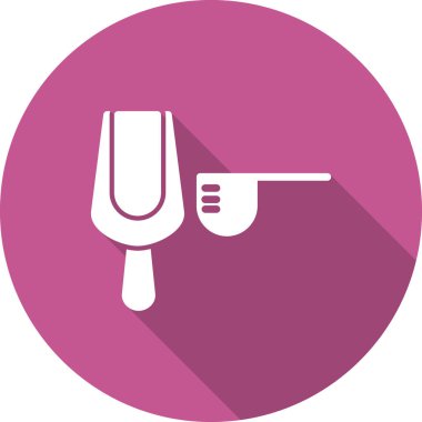 Modern Scoops simgesinin vektör çizimi