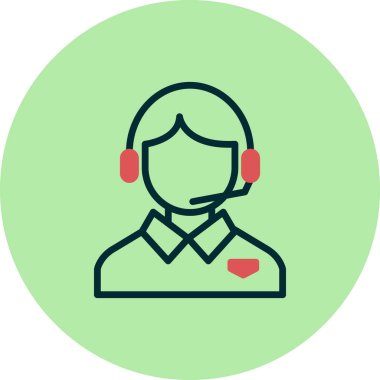 Çevrimiçi Danışmanlık Hizmetleri vektör simgesi