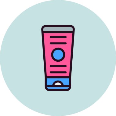 Şampuan modern vektör simgesi