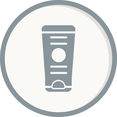 Şampuan modern vektör simgesi