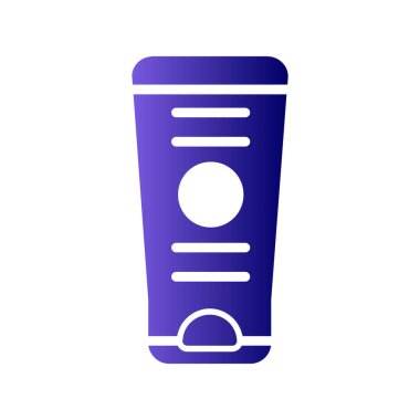 Şampuan modern vektör simgesi