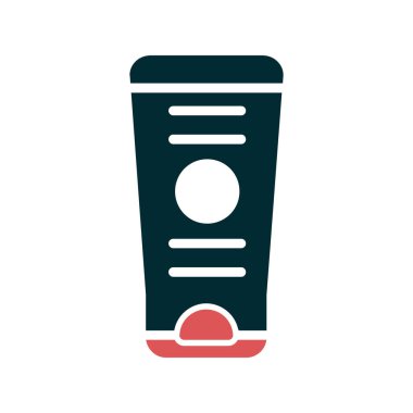 Şampuan modern vektör simgesi