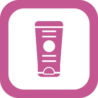 Şampuan modern vektör simgesi