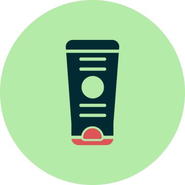 Şampuan modern vektör simgesi