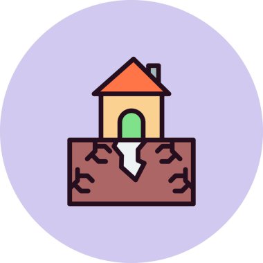 Modern vektör simgesini batır 