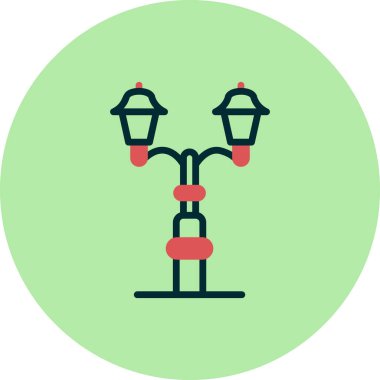 fener simgesi tasarımı, vektör illüstrasyonu