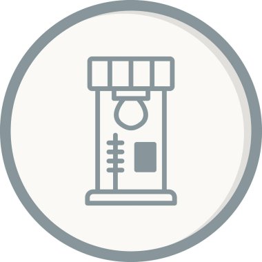 Modern Punch simgesinin vektör illüstrasyonu