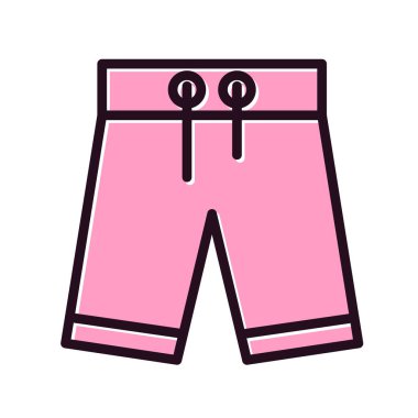 Yüzen Gövde vektör simgesi modern illüstrasyon