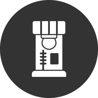 Modern Punch simgesinin vektör illüstrasyonu