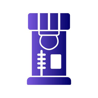 Modern Punch simgesinin vektör illüstrasyonu