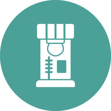 Modern Punch simgesinin vektör illüstrasyonu