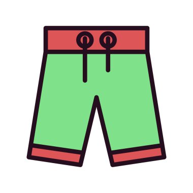 Yüzen Gövde vektör simgesi modern illüstrasyon