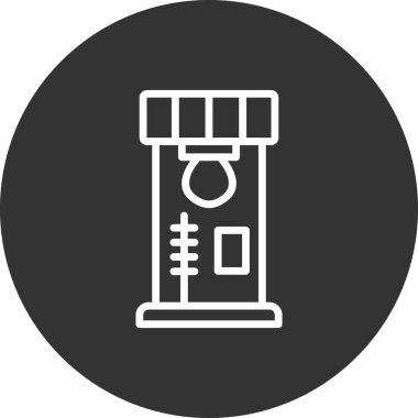 Modern Punch simgesinin vektör illüstrasyonu