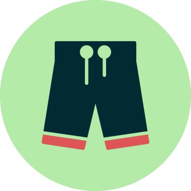 Yüzen Gövde vektör simgesi modern illüstrasyon