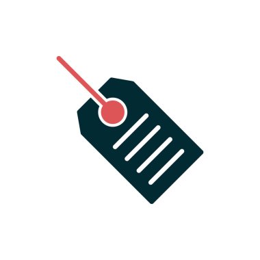  etiket satırı biçim vektör çizimi