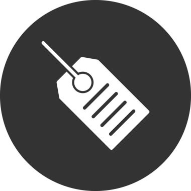  etiket satırı biçim vektör çizimi