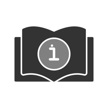 Kitap simgesinin vektör illüstrasyonu 