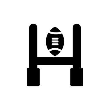 Rugby Hedefinin vektör çizimi 