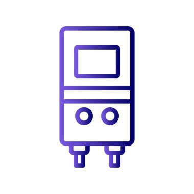 Termostat ısıtıcı vektör resimleme tasarımı 