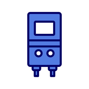 Termostat ısıtıcı vektör resimleme tasarımı 