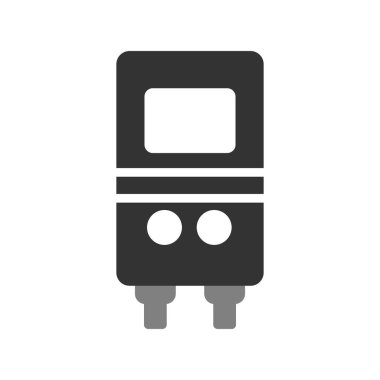 Termostat ısıtıcı vektör resimleme tasarımı 