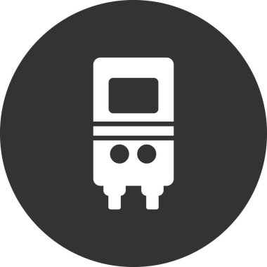 Termostat ısıtıcı vektör resimleme tasarımı 