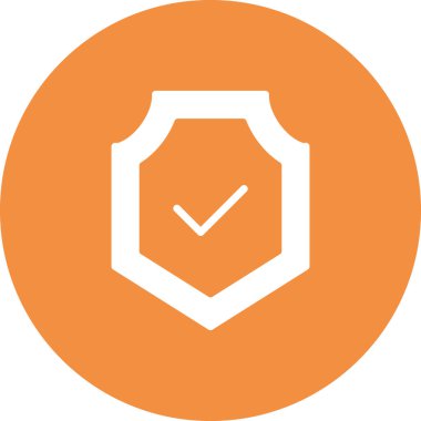 kalkan vektör çizim çizgisi simgesi