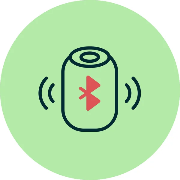 Portable Speaker Vector Icon — Image vectorielle