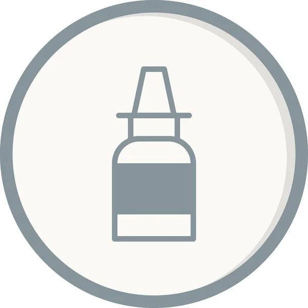 Spray Web Symbol Einfache Illustration — Stockvektor