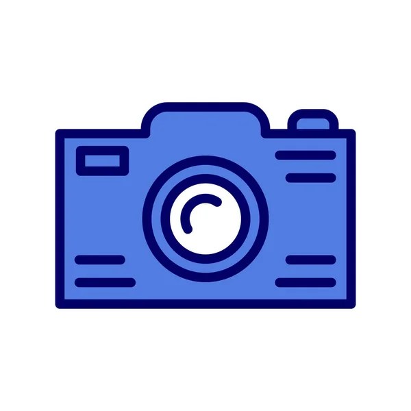 Векторна Ілюстрація Піктограми Камери — стоковий вектор