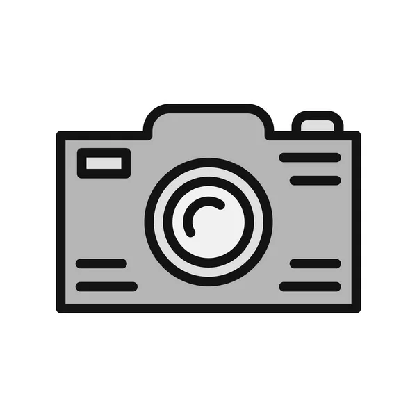 Vectorillustratie Van Camerapictogram — Stockvector