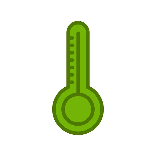 Векторная Иконка Иконки Термометра — стоковый вектор