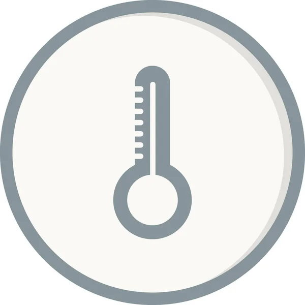 温度計のアイコン図 — ストックベクタ