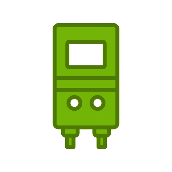 Thermostaat Verwarming Vector Pictogram Illustratie Ontwerp — Stockvector