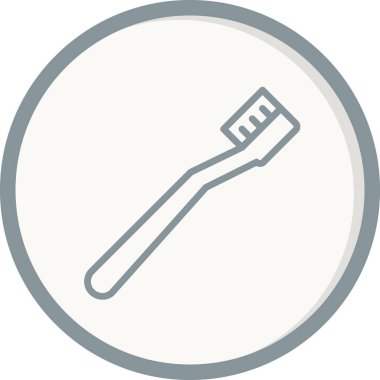  diş fırçası web simge vektör çizim