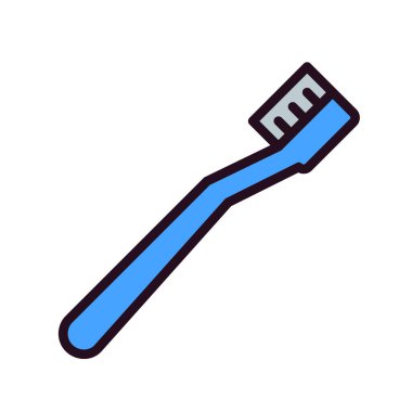  diş fırçası web simge vektör çizim