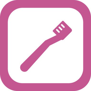 diş fırçası web simge vektör çizim