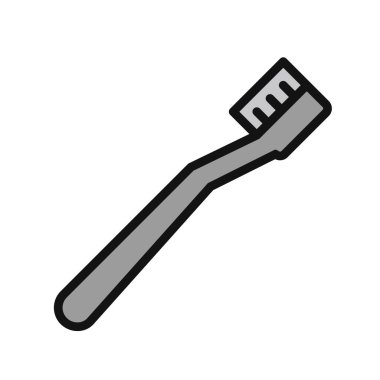  diş fırçası web simge vektör çizim