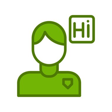 Çevirmen basit simge, vektör illüstrasyonu