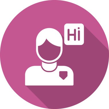 Çevirmen basit simge, vektör illüstrasyonu