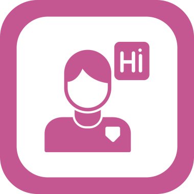 Çevirmen basit simge, vektör illüstrasyonu