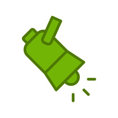 Spotlight modern simgesinin vektör illüstrasyonu