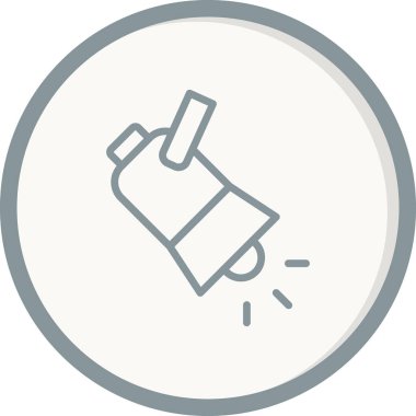 Spotlight modern simgesinin vektör illüstrasyonu