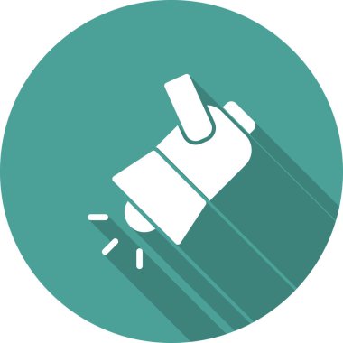 Spotlight modern simgesinin vektör illüstrasyonu