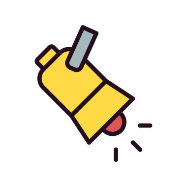 Spotlight modern simgesinin vektör illüstrasyonu