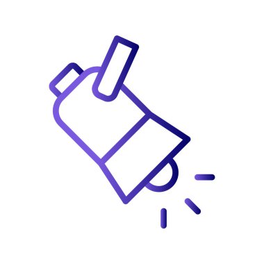 Spotlight modern simgesinin vektör illüstrasyonu