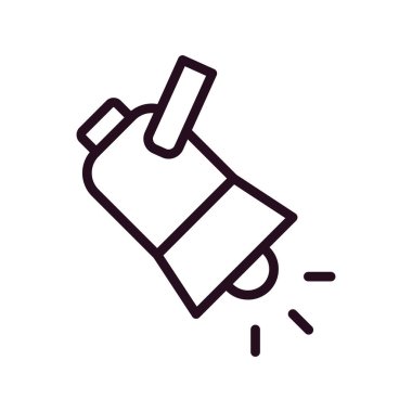 Spotlight modern simgesinin vektör illüstrasyonu