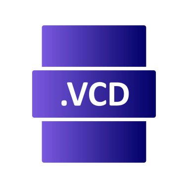 dosya biçimi simgesi, vektör illüstrasyonu basit tasarım